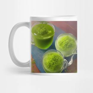 Matcha Tea Time Cup Herbs Mug